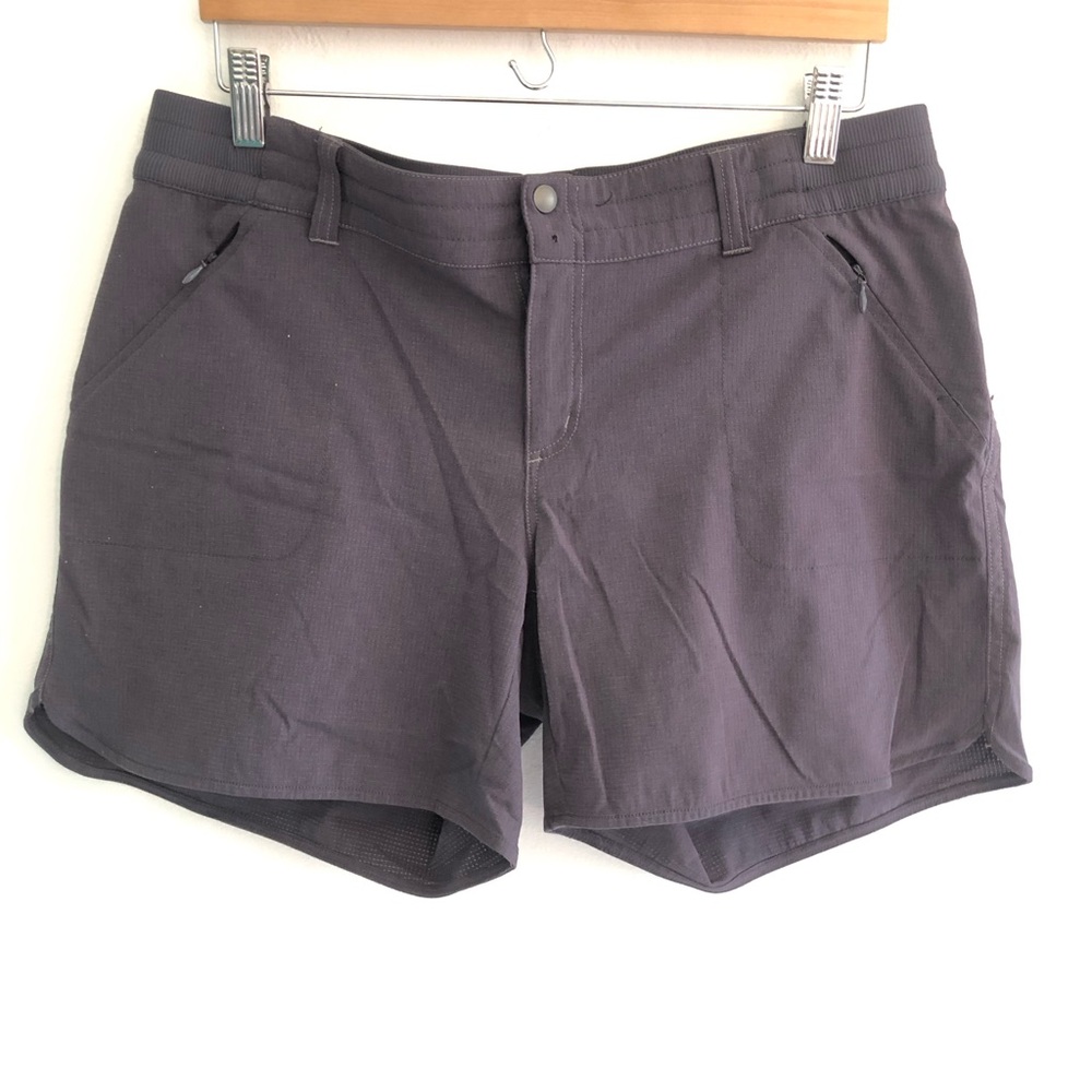 Kuhl Hiking Shorts Women 12 Gray Lightweight Hiking Outdoors